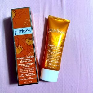 Purlisse pumpkin ginger detoxifying charcoal mask brand new